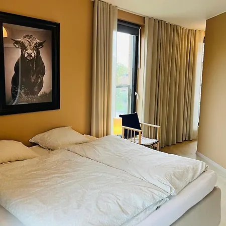 Апартаменты Privat Rom Med Stor Balkong Eget Bad Og Parkering